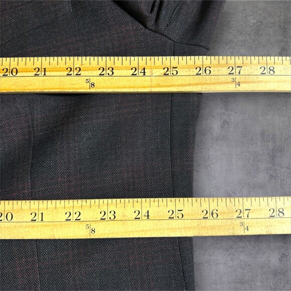 KENNETH COLE 52R Gray Wool Mens Blazer Sport Coat Two Button Jacket Unstuctured - Picture 11 of 15